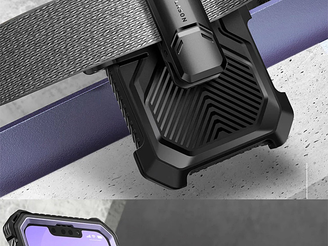 i-Blason Armorbox Case (Metallic Purple) for iPhone 14 Plus (6.7)