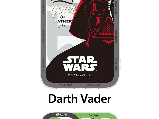 Star Wars Series Transparent Soft Case for iPhone 14 (6.1)