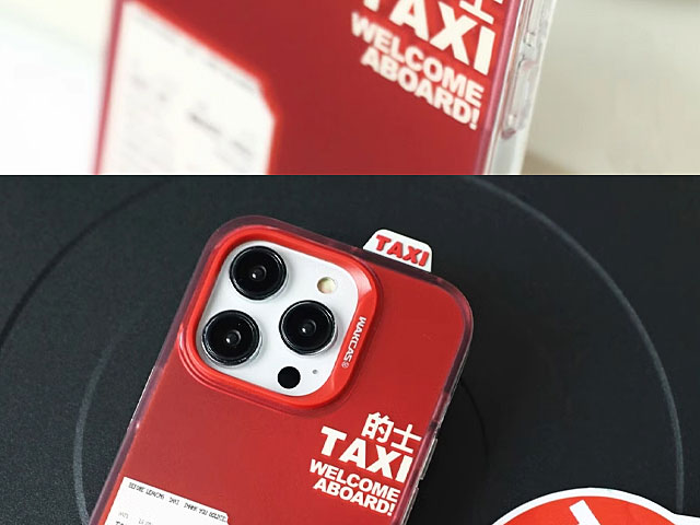 HongKong Taxi Case for iPhone 15 Series
