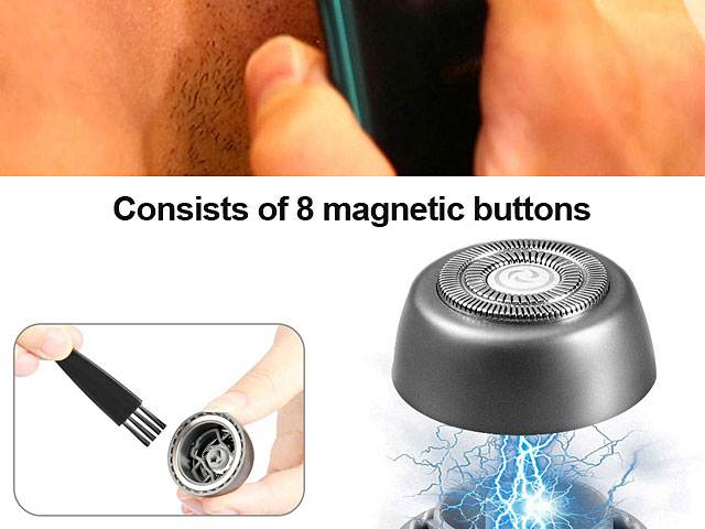 microUSB Magnetic Mini Travel Shaver