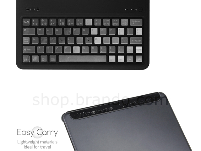 3mm Bluetooth Keyboard with Case for iPad Mini