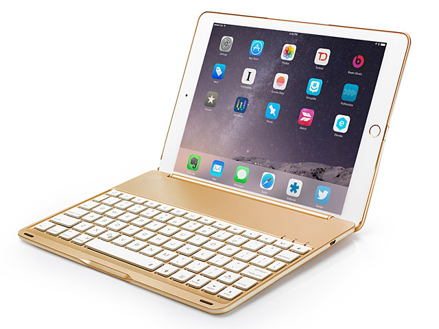 Illuminated Bluetooth Keyboard with Cover for iPad 9.7
