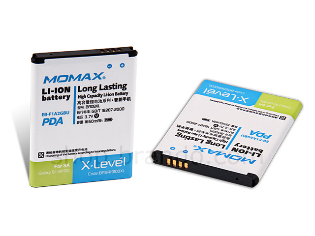 Momax 1650mAh Battery - Samsung Galaxy SII i9100
