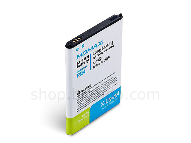 Momax 3100mAh Battery Power - Samsung Galaxy Note II GT-N7100