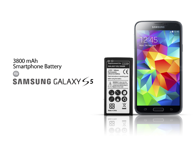 Smartphone Battery - 3800mAh (Samsung Galaxy S5)
