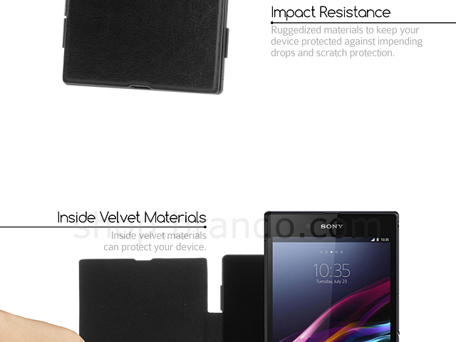 Power Jacket with cover For Sony Xperia Z Ultra - 4500mAh