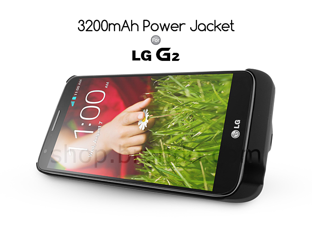 Power Jacket for LG G2 - 3200mAh