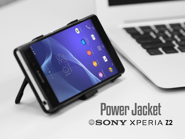 Power Jacket For Sony Xperia Z2 - 4500mAh
