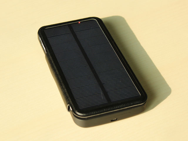Solar Power Jacket For Samsung Galaxy Note 4 - 4800mAh