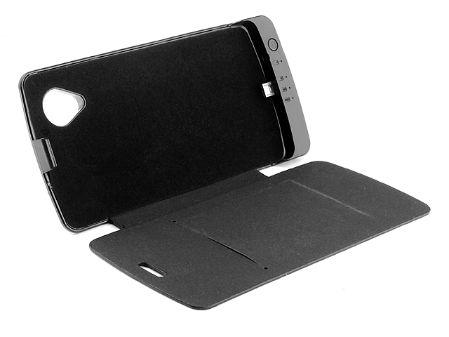 Power Jacket with Cover For Google Nexus 5 - 3800mAh