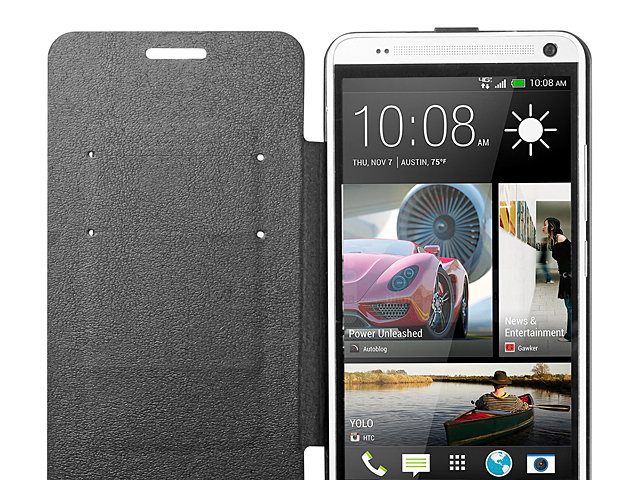 Power Jacket with Cover For HTC One Max - 4200mAh