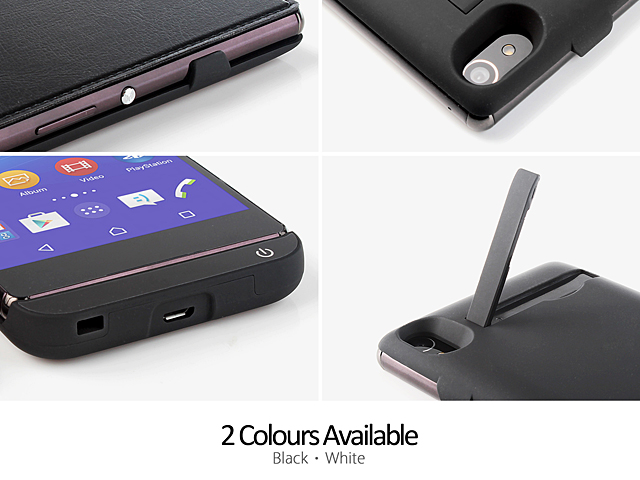 Power Jacket with Cover For Sony Xperia Z3+ / Z4 - 3500mAh