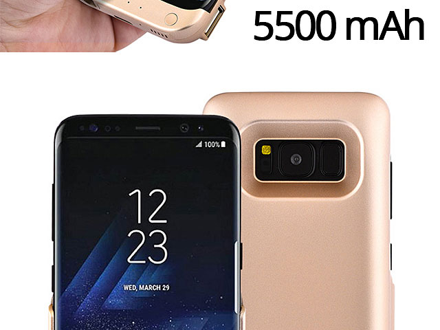 Power Jacket For Samsung Galaxy S8 - 5500mAh