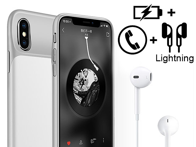 iPhone X Power Jacket Support Audio + Calling