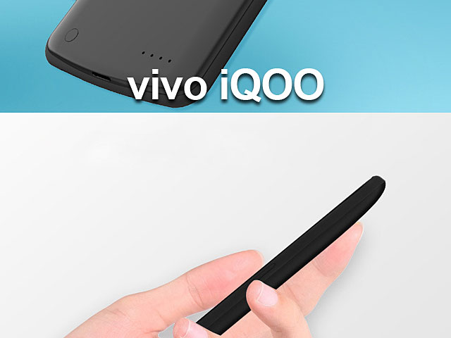 Power Jacket For Vivo iQOO - 6500mAh