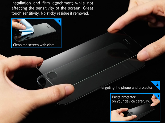 Brando Workshop Full Screen Privacy Glass Protector (iPhone 6s Plus) - Black