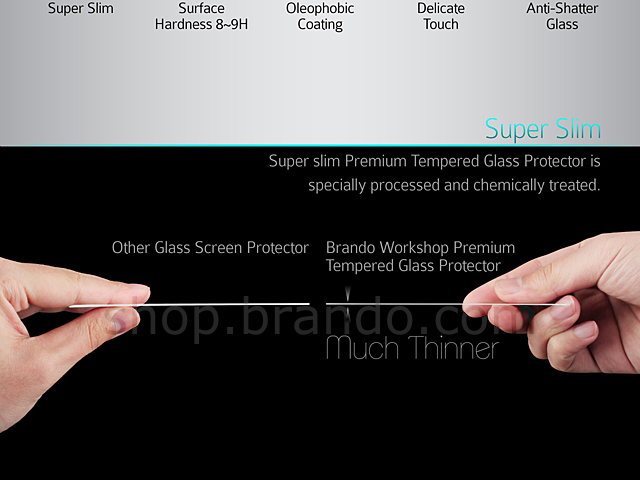 Brando Workshop Premium Tempered Glass Protector (Samsung GALAXY Mega 5.8 DUOS)