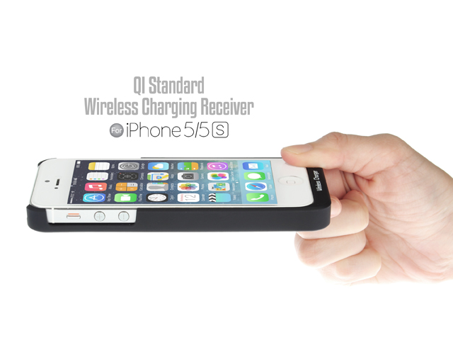 QI Standard Wireless Charging Receiver Case for iPhone 5 / 5s / SE (Back Case)