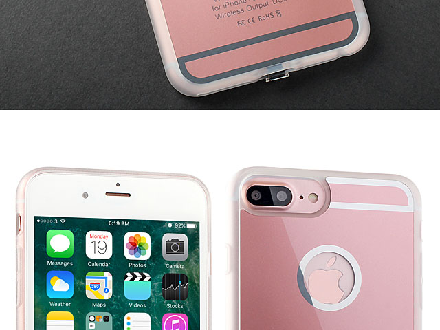 QI Standard Wireless Charging Receiver Case for iPhone 7 Plus / 6s Plus / 6 Plus (Back Case)