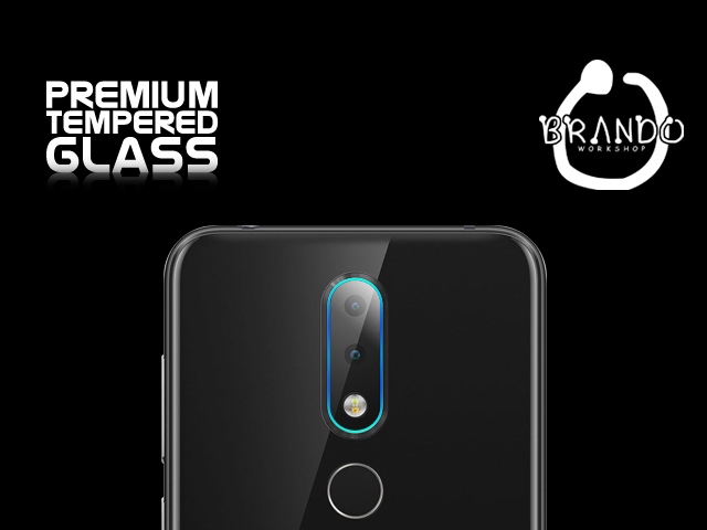 Brando Workshop Premium Tempered Glass Protector (Nokia 6.1 Plus (Nokia X6 (2018)) - Rear Camera)