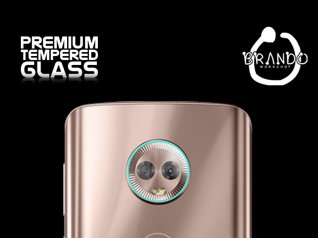 Brando Workshop Premium Tempered Glass Protector (Motorola Moto G6 Plus - Rear Camera)