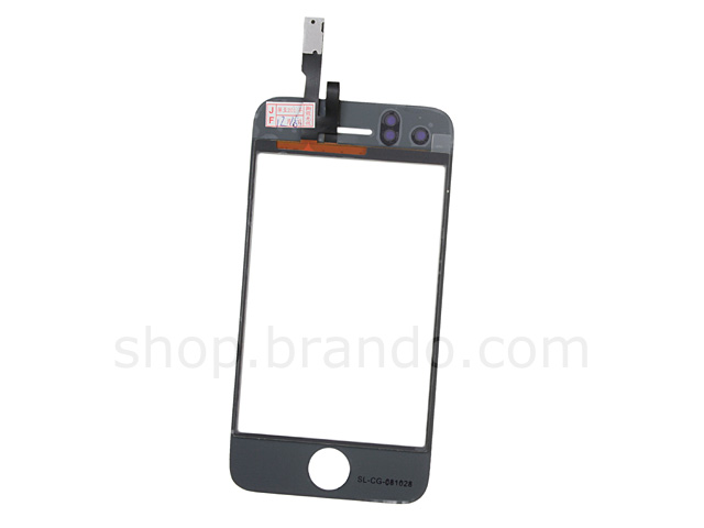 iPhone 3G Replacement Digitizer / Touch Panel with Glass Lens - White