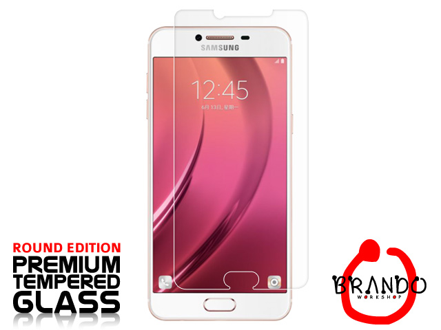 Brando Workshop Premium Tempered Glass Protector (Rounded Edition) (Samsung Galaxy C7)