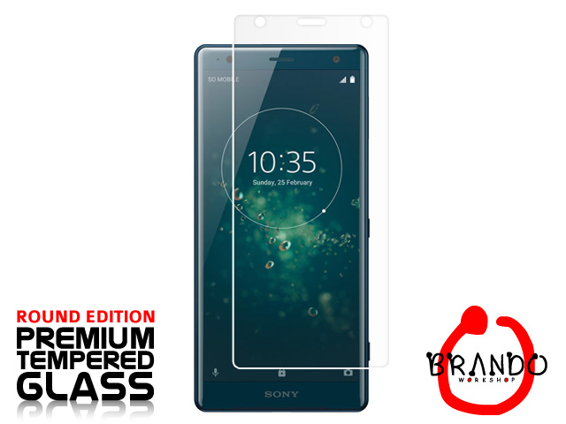 Brando Workshop Premium Tempered Glass Protector (Rounded Edition) (Sony Xperia XZ2)