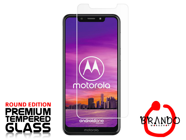 Brando Workshop Premium Tempered Glass Protector (Rounded Edition) (Motorola One (P30 Play))