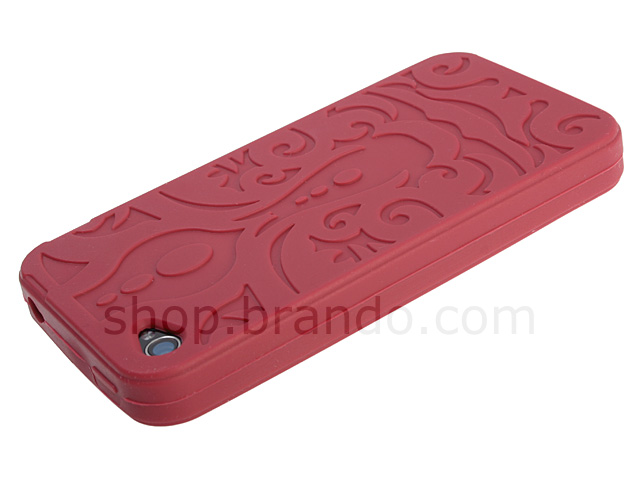iPhone 4 Royal Patterned Silicone Case