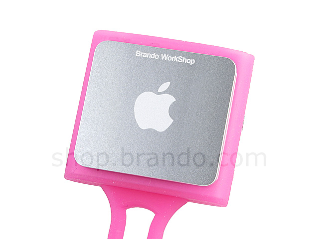 iPod Shuffle 4G Silicone Cover and Neck Strap