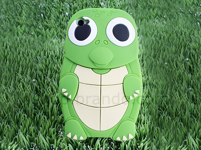 iPhone 4/4S Smart Turtle Silicone Back Case