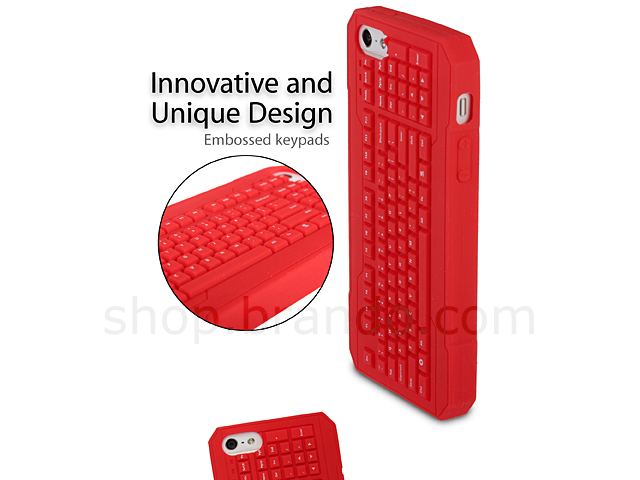 iPhone 5 / 5s / SE Keyboard Silicone Case