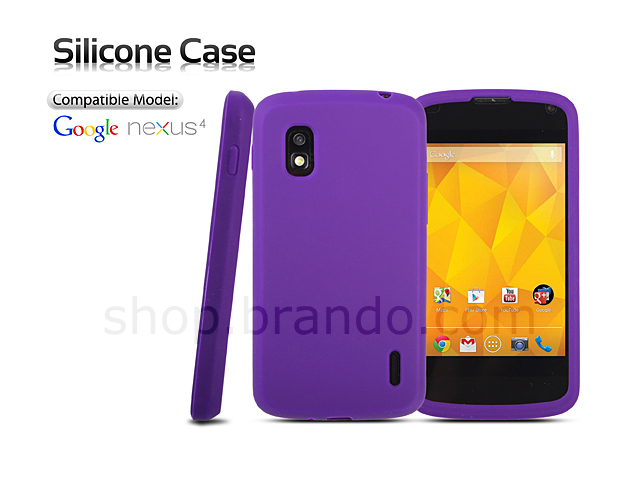 Google Nexus 4 E960 Silicone Case