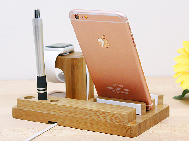 3-in-1 Bamboo Stand