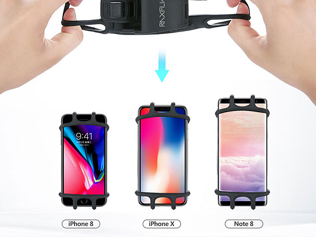 Silicone Bicycle Smartphone Holder