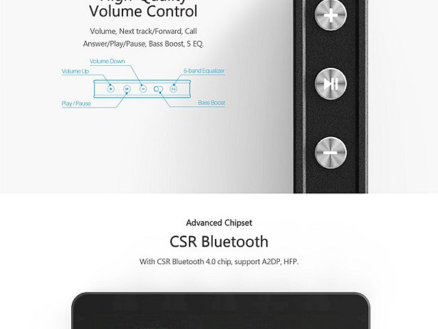 Xpower BA1 Bluetooth 4.0 Portable Amplifier