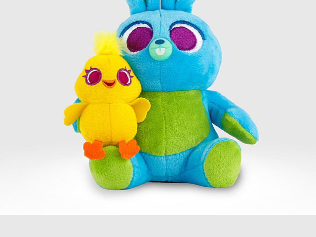 infoThink Toy Story 4 Series Plush Doll Bluetooth Speaker - Ducky & Bunny