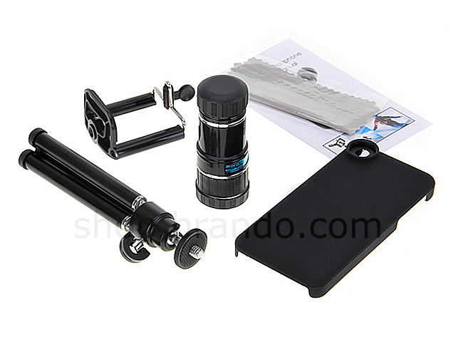 Professional iPhone 5c 12x Zoom Telescope Camera Lens Kit with Tripod Stand