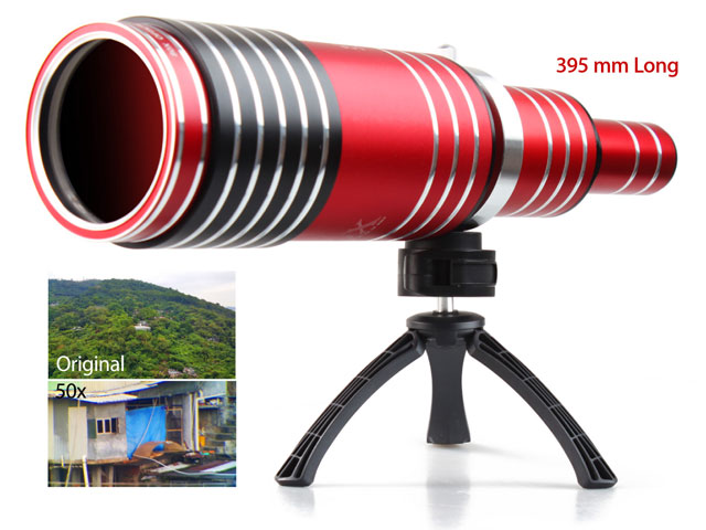 iPhone 5 / 5s / SE Super Spy Ultra High Power Zoom 80X Telescope with Tripod Stand