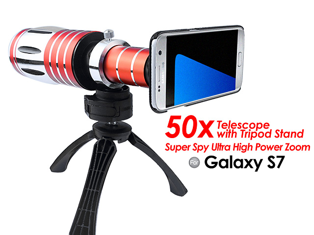Samsung Galaxy S7 Super Spy Ultra High Power Zoom 50X Telescope with Tripod Stand
