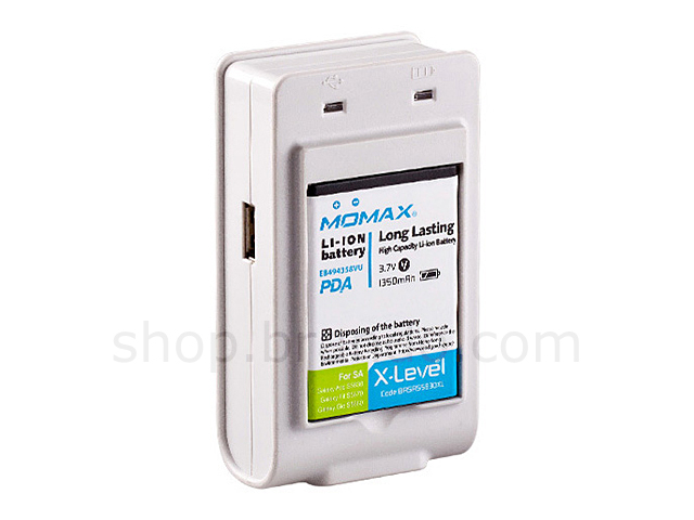 Momax U.PACK Universal Power Pack PLUS 1350mAh Battery Power - Samsung Galaxy Ace S5830