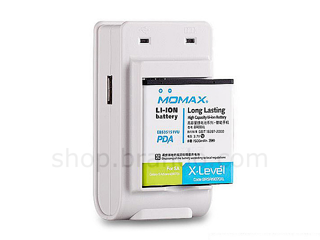 Momax U.PACK Universal Power Pack PLUS 1500mAh Battery Power - Samsung Galaxy S Advance i9070