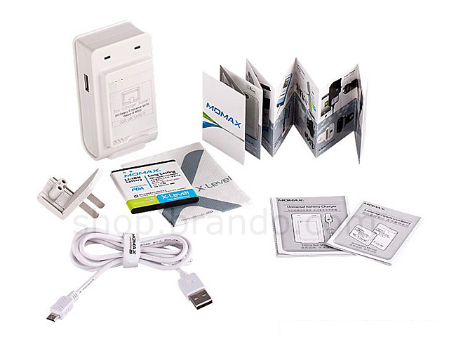 Momax U.PACK Universal Power Pack PLUS 1500mAh Battery Power - Samsung Galaxy S Advance i9070