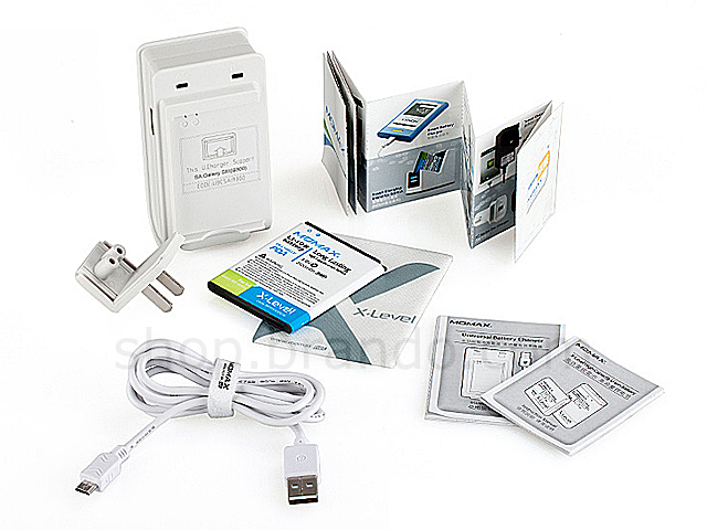 Momax U.PACK Universal Power Pack PLUS 3100mAh Battery Power - Samsung Galaxy Note II N7100 / LTE N7105