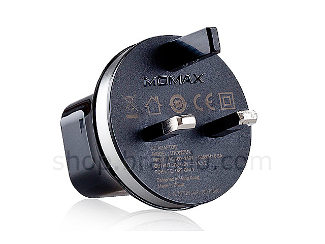 Momax Smart Dual USB Travel Charger