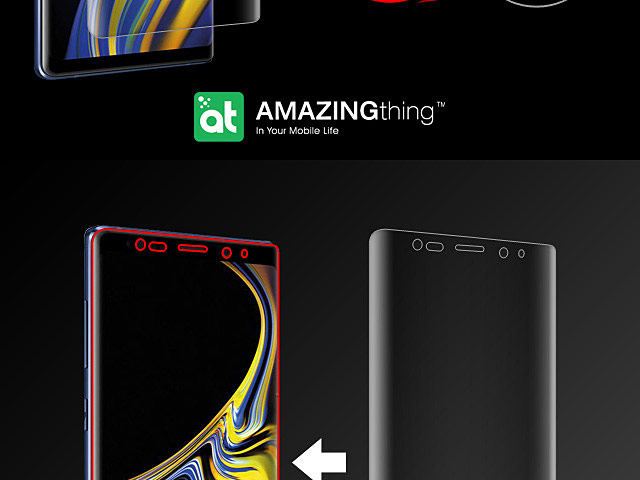 AMAZINGthing Curved Ultra-Clear Screen Protector (Samsung Galaxy Note9)