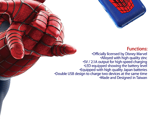 InfoThink The Amazing Spider-Man 2 Power Bank 6000mAh