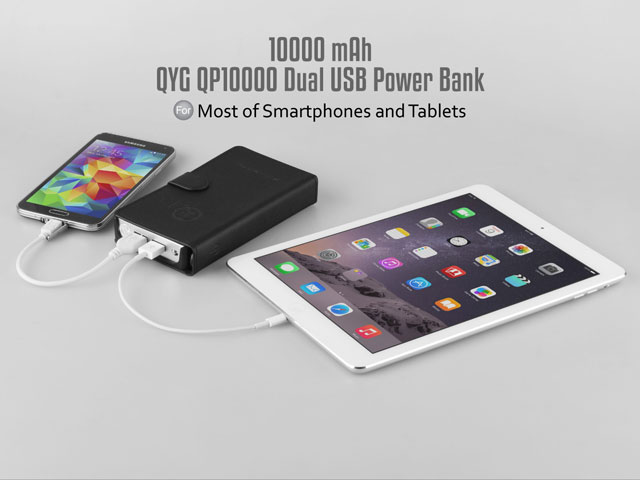 QYG QP10000 Dual USB Power Bank 10000mAh