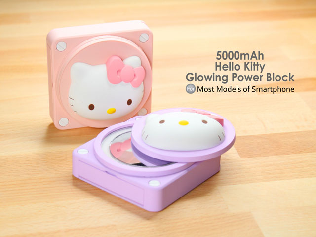 Hello Kitty Glowing Power Block - 5000mAh